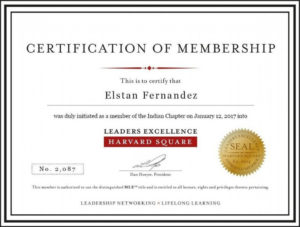 Certification of Membership